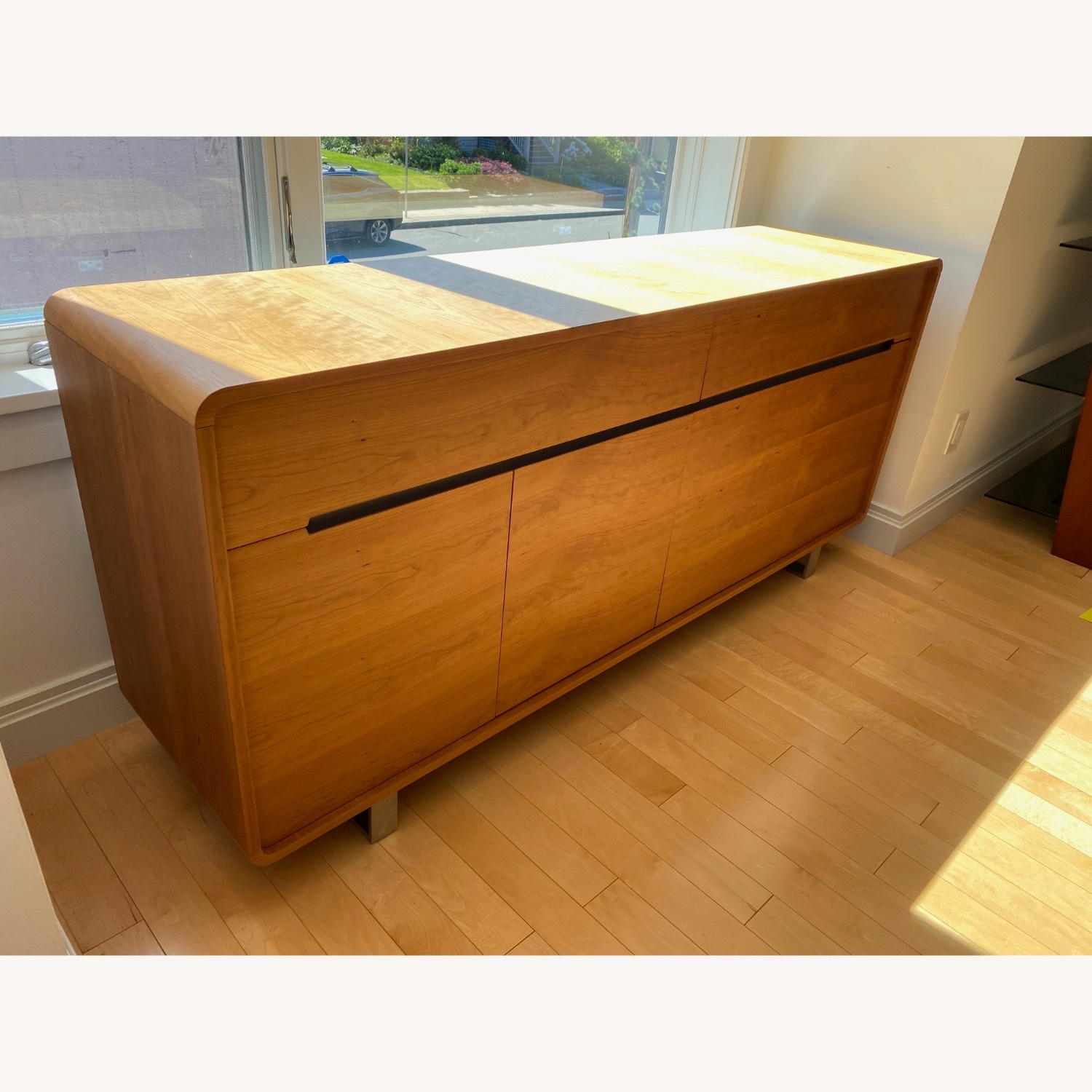 Mid Century Style Wooden Sideboard - image-2