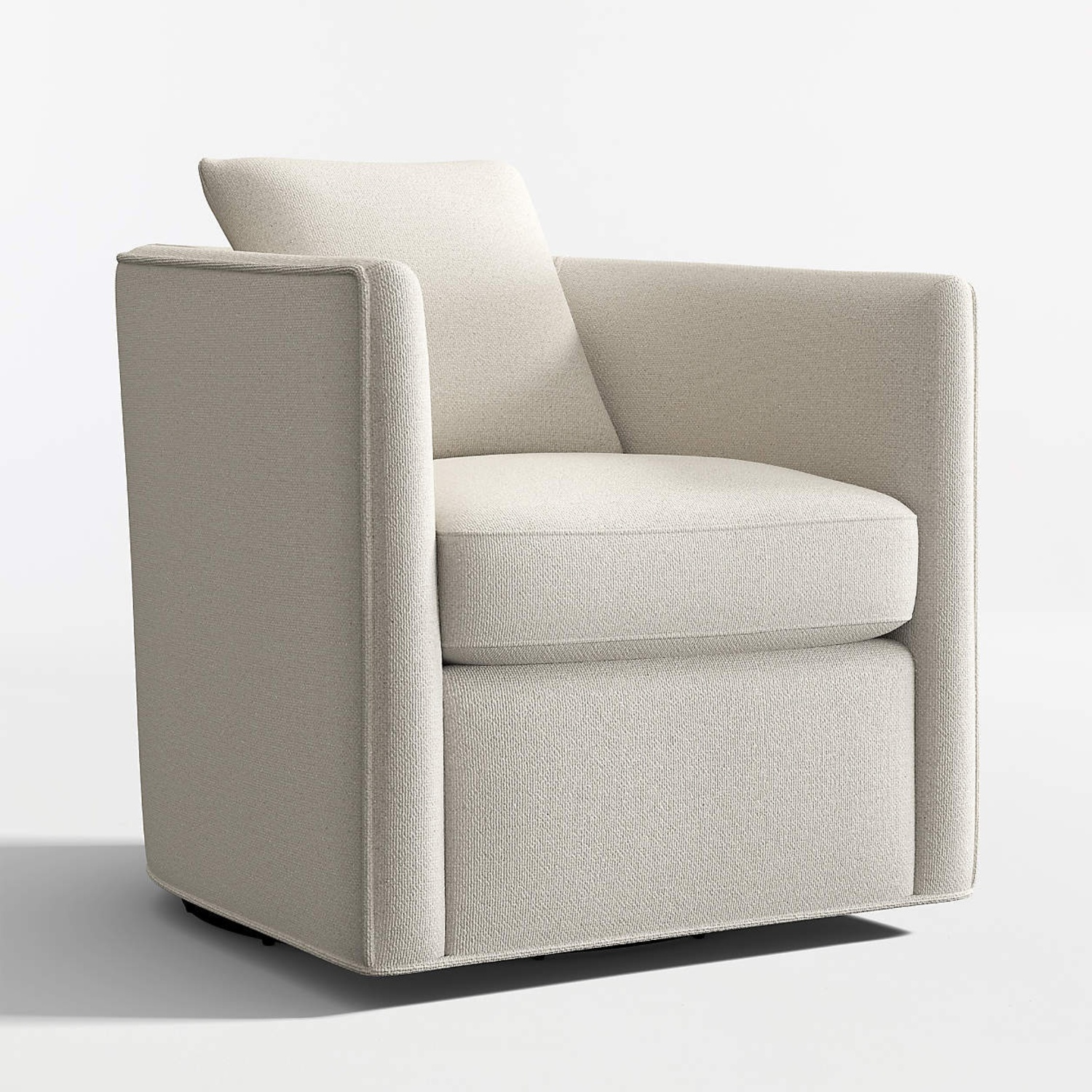 Crate & Barrel Drew Natural Fabric Accent Chair - image-5