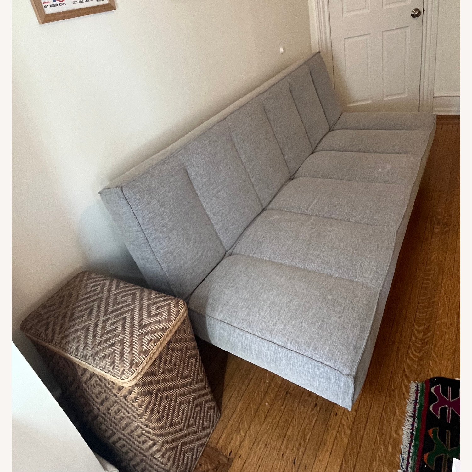 CB2 Flex Grey Sleeper Sofa - image-5