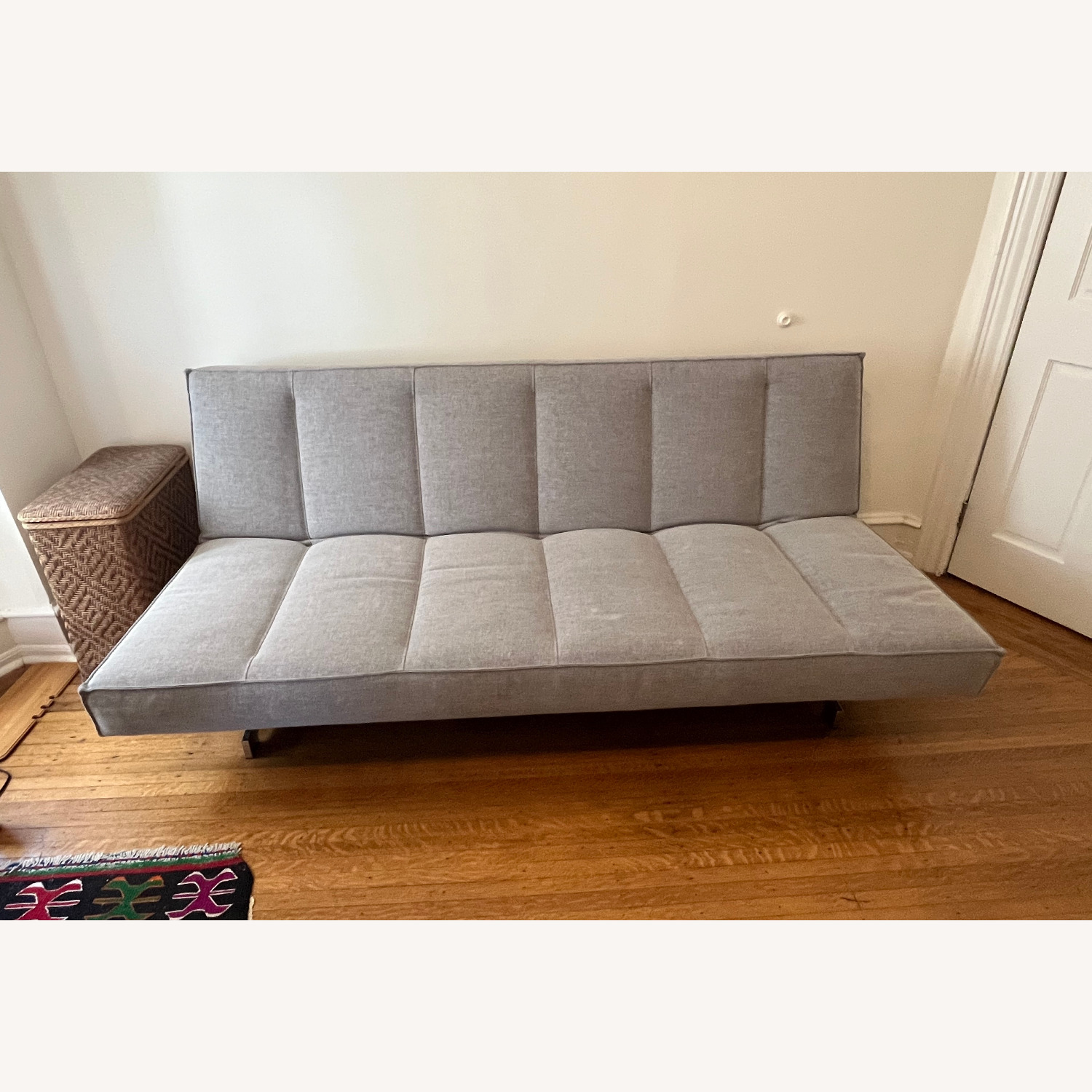 CB2 Flex Grey Sleeper Sofa - image-1