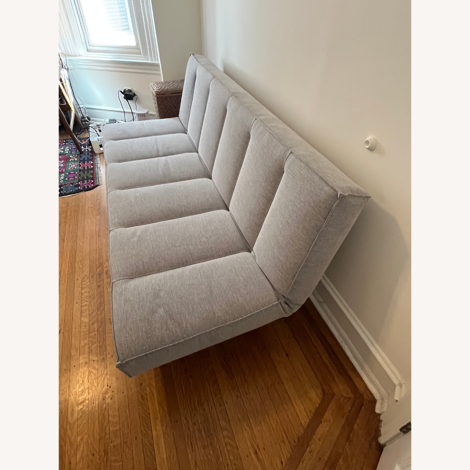 CB2 Flex Grey Sleeper Sofa - image-3
