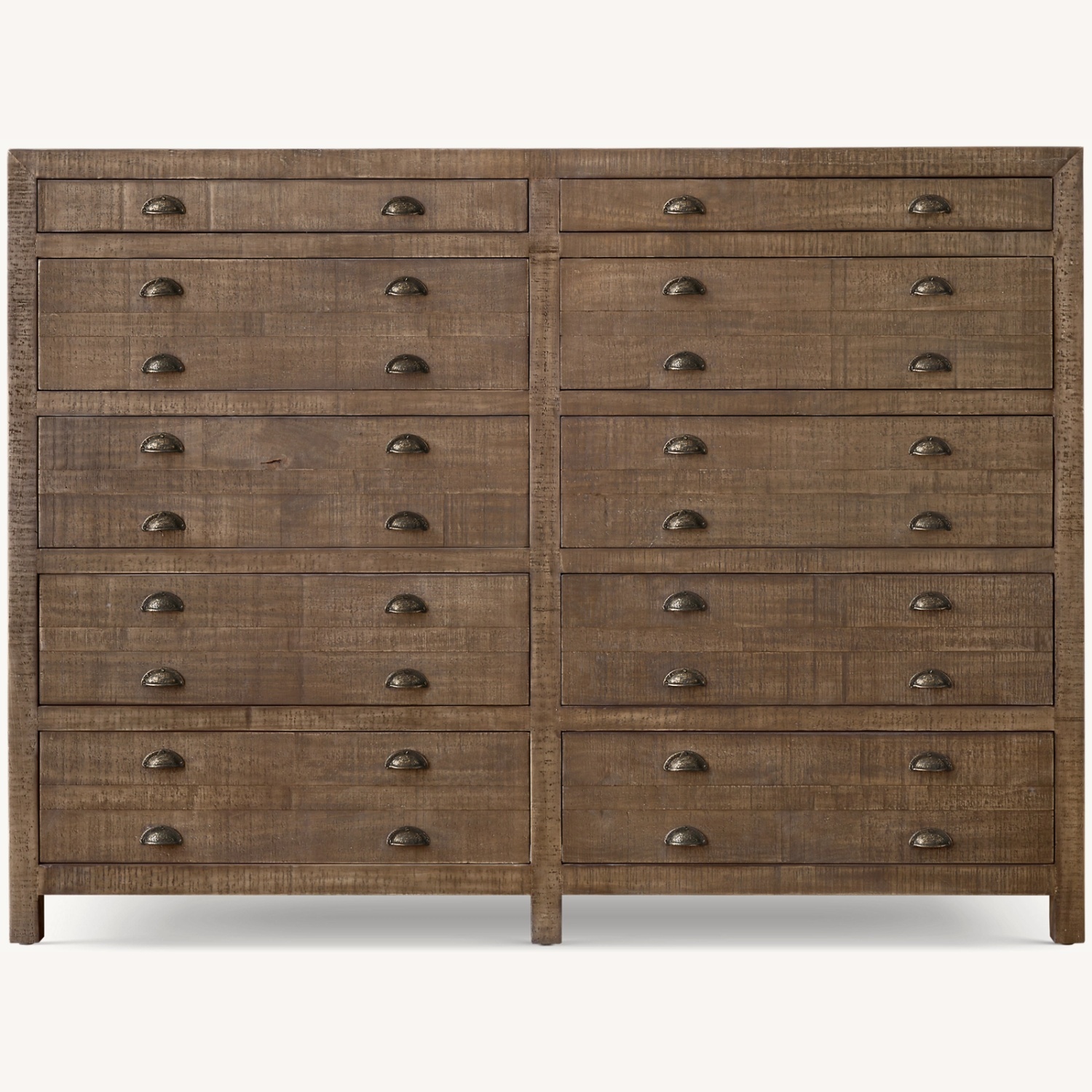 Restoration Hardware Printmaker's 10-Drawer Dresser - image-0