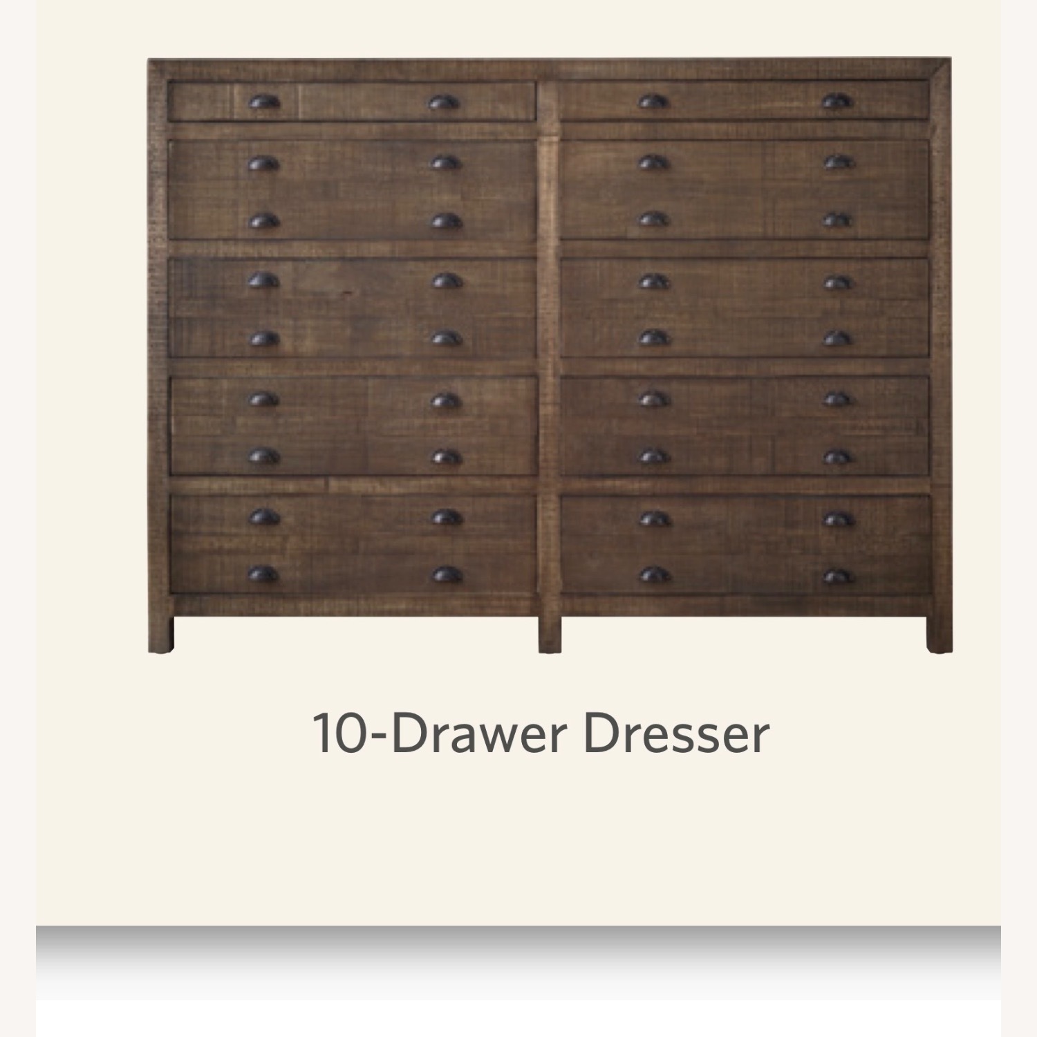 Restoration Hardware Printmaker's 10-Drawer Dresser - image-1