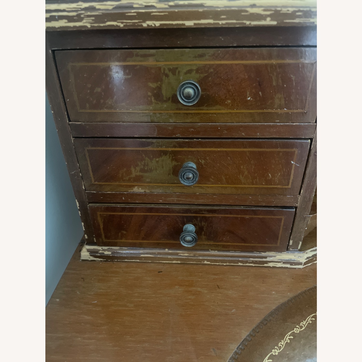 Dark Brown Desk - image-4