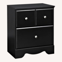 Ashley Furniture Black Nightstands