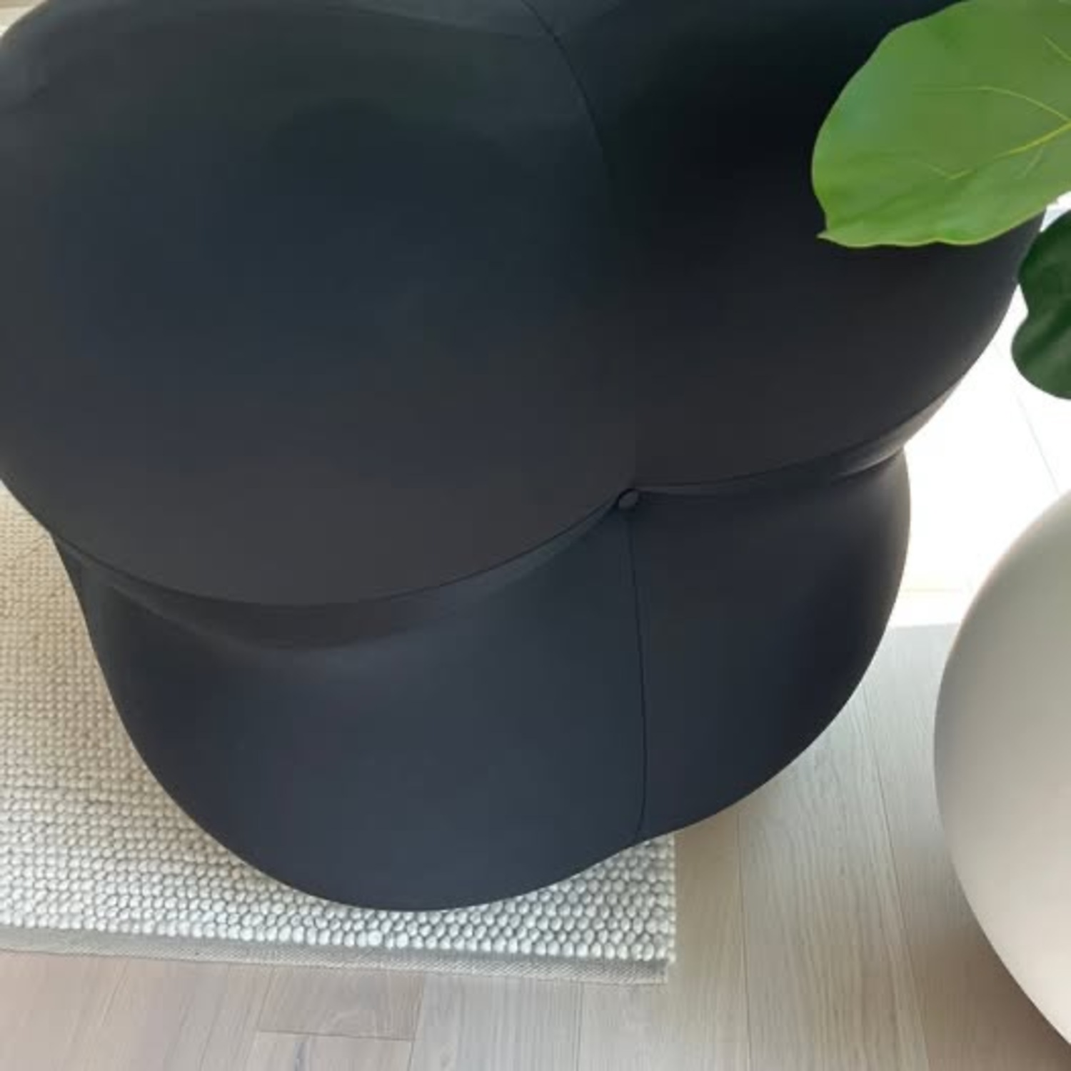 B&B Italia Serie Up 2000 Black Fabric Armchair - image-4