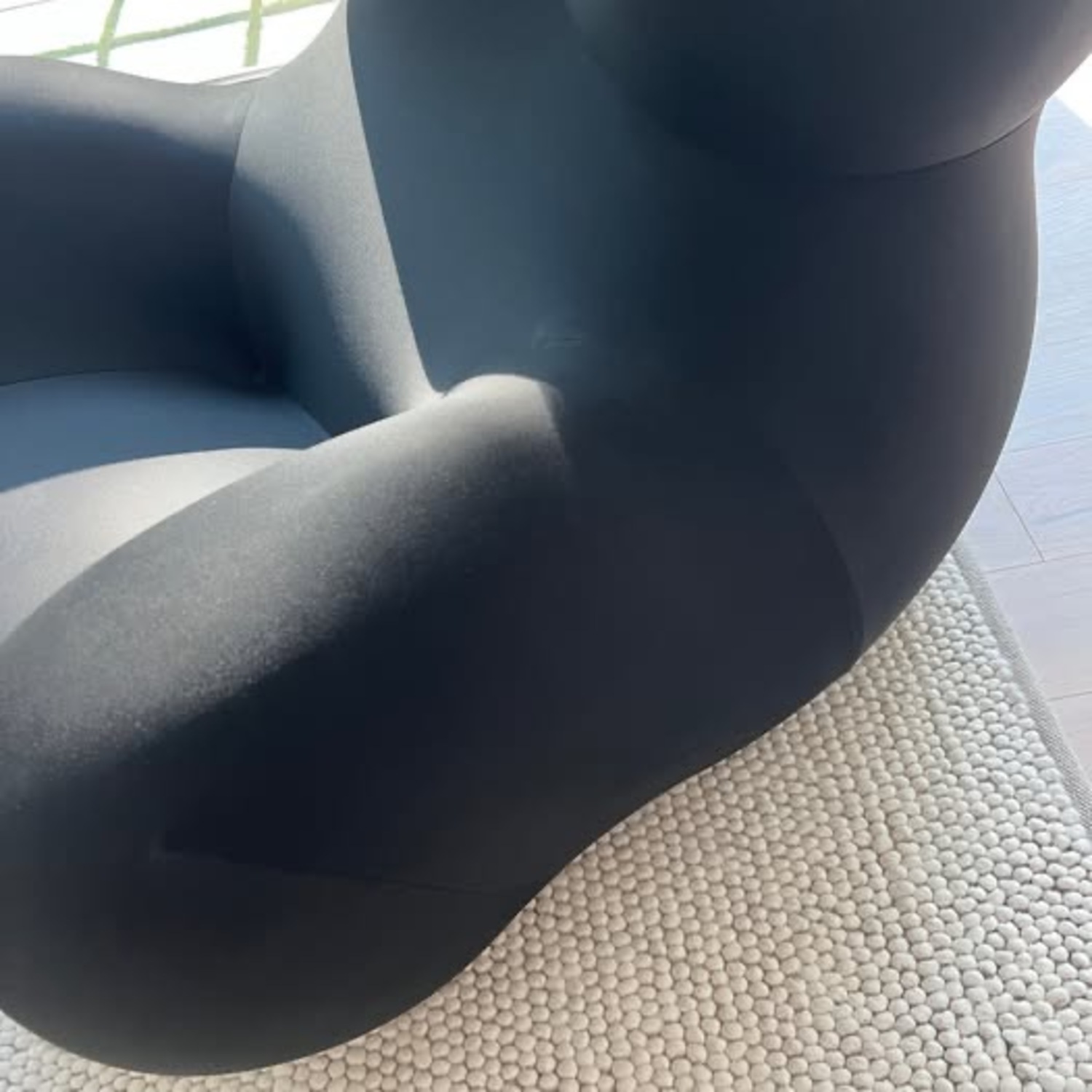 B&B Italia Serie Up 2000 Black Fabric Armchair - image-6