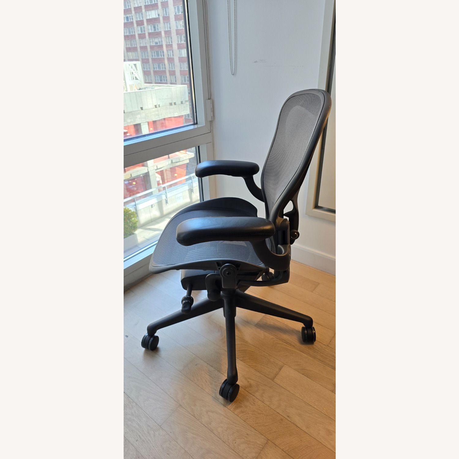 Herman Miller Aeron Dark Gray Office Chair - image-3