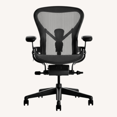 Used Herman Miller Aeron Dark Gray Office Chair for sale on AptDeco