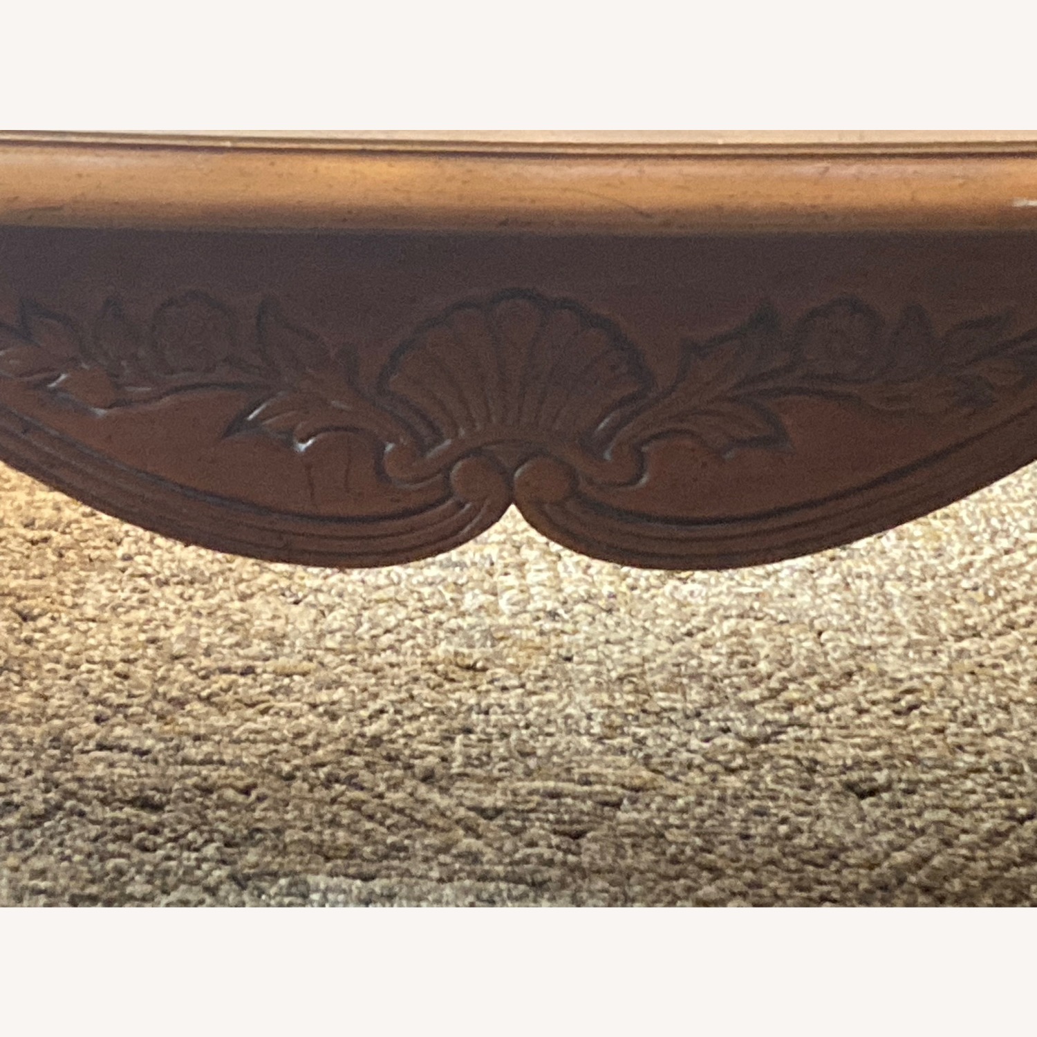 Lane Vintage Oval Wood Coffee Table  - image-2