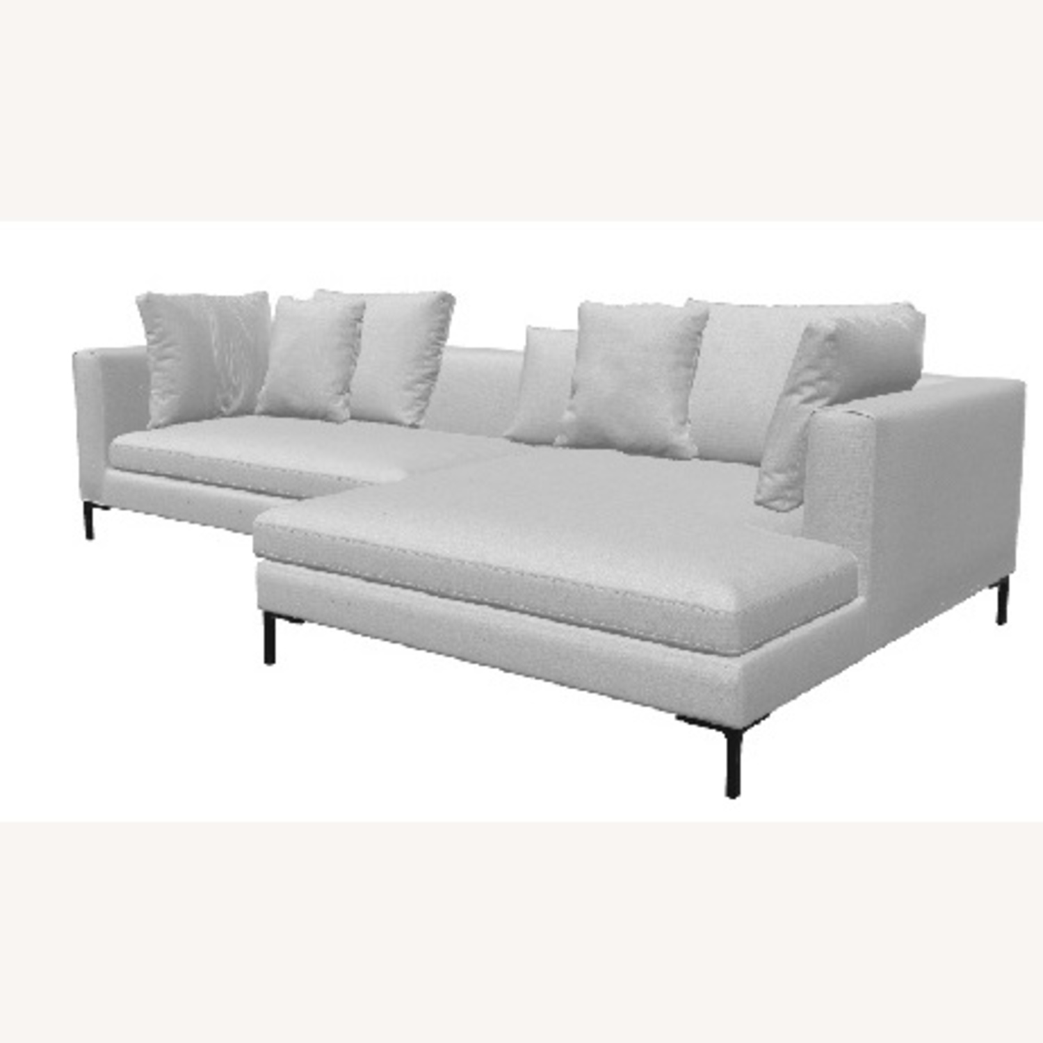 Rove Concepts Light Gray Hugo Sectional - image-9