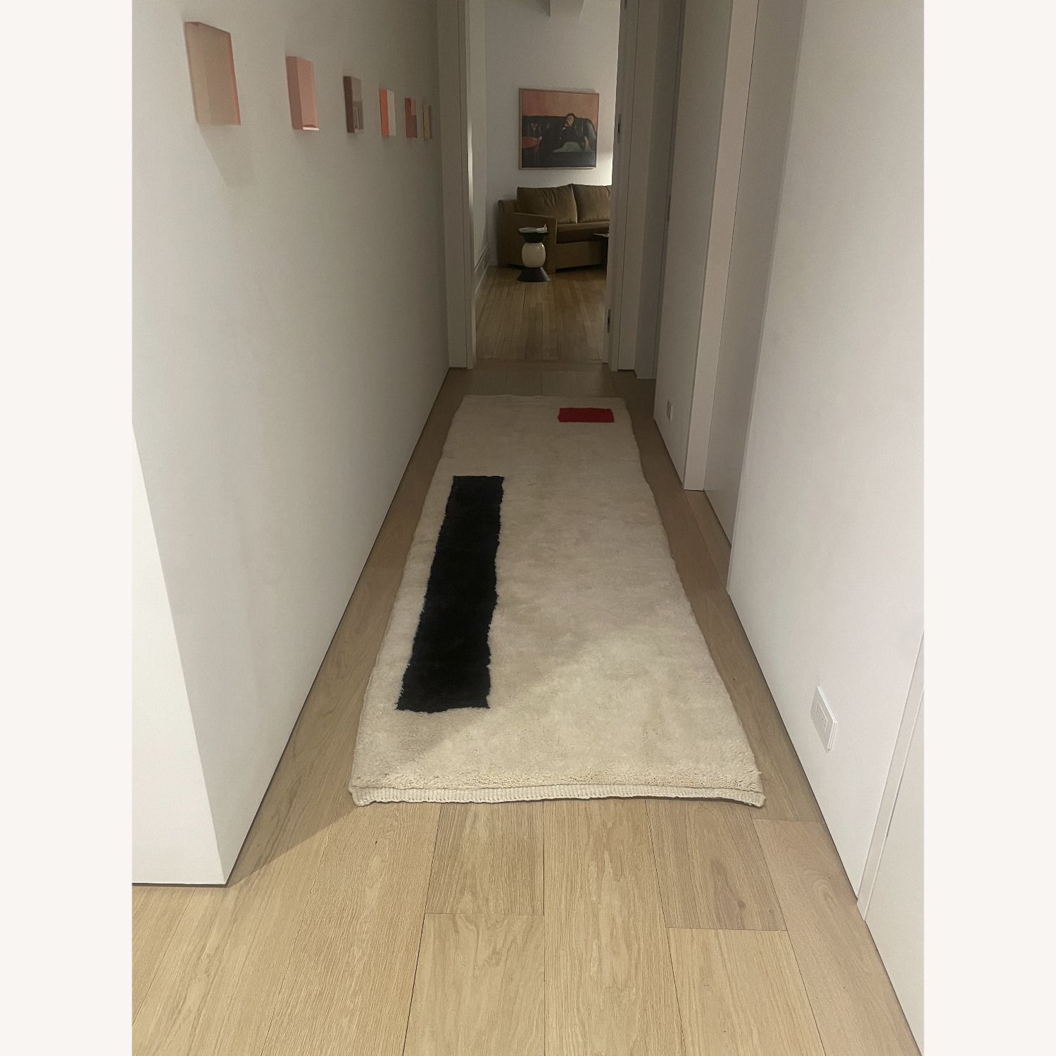 Natural Wood Runner Rug 2.9' x 10.4' - image-3