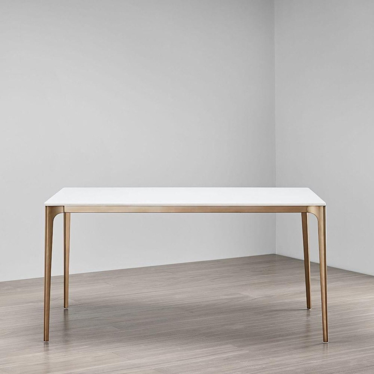 West Elm Canto White Dining Table - image-2