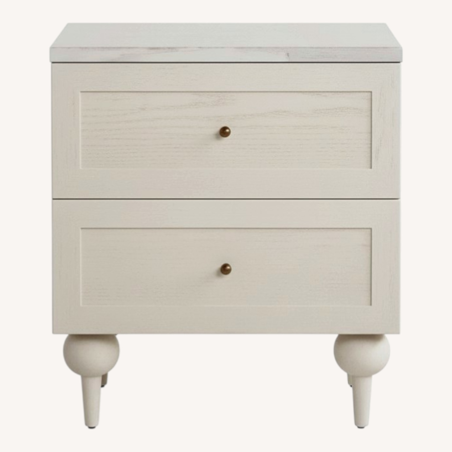 Anthropologie Fern Marble Top Nightstand  - image-7
