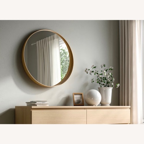 Used IKEA Stockholm Natural Wall Mirror for sale on AptDeco