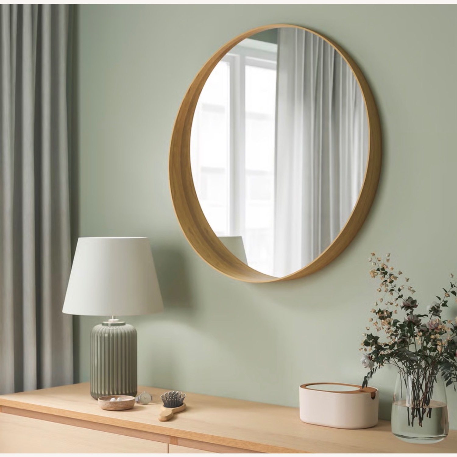 IKEA Stockholm Natural Wall Mirror - image-3