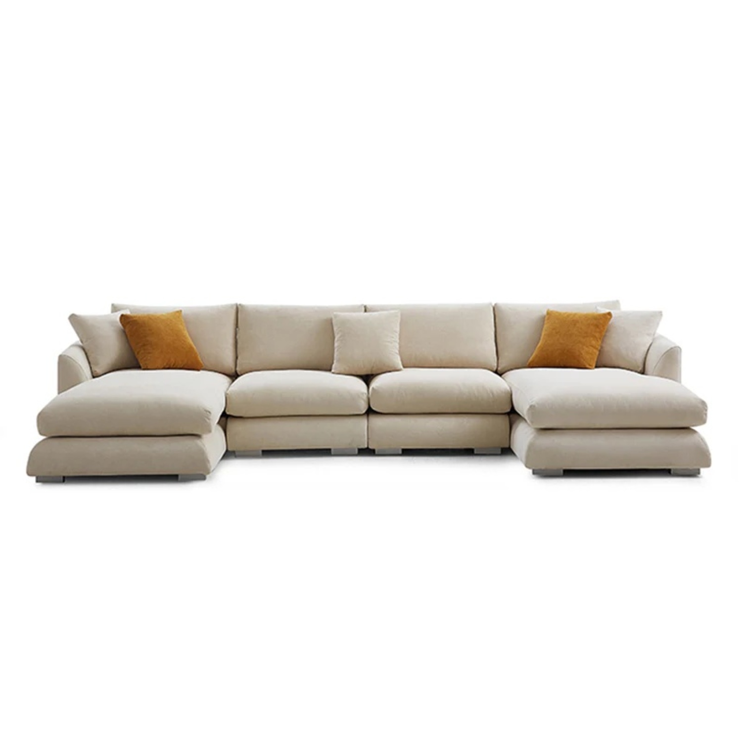 Aalto Double Chaise Sectional - image-9