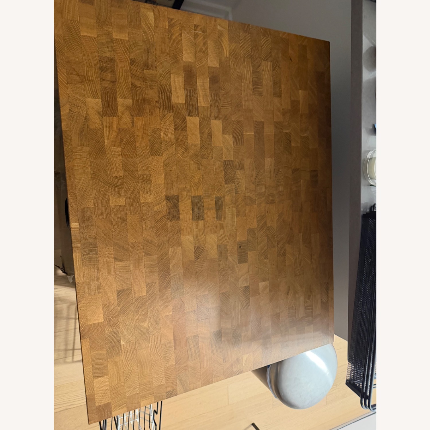 IKEA Vadholma Black Wood Kitchen Island - image-3