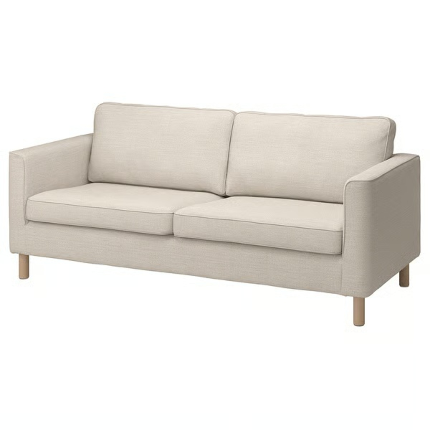 IKEA Parup Light Gray Wood 3+ Seater Sofa - image-3