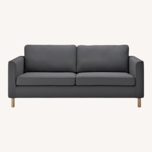 Used IKEA Parup Dark Gray Fabric 2 Seater Sofa for sale on AptDeco