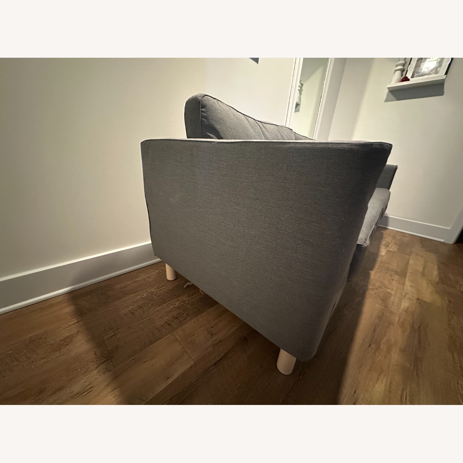 IKEA Parup Dark Gray Fabric 2 Seater Sofa - image-3