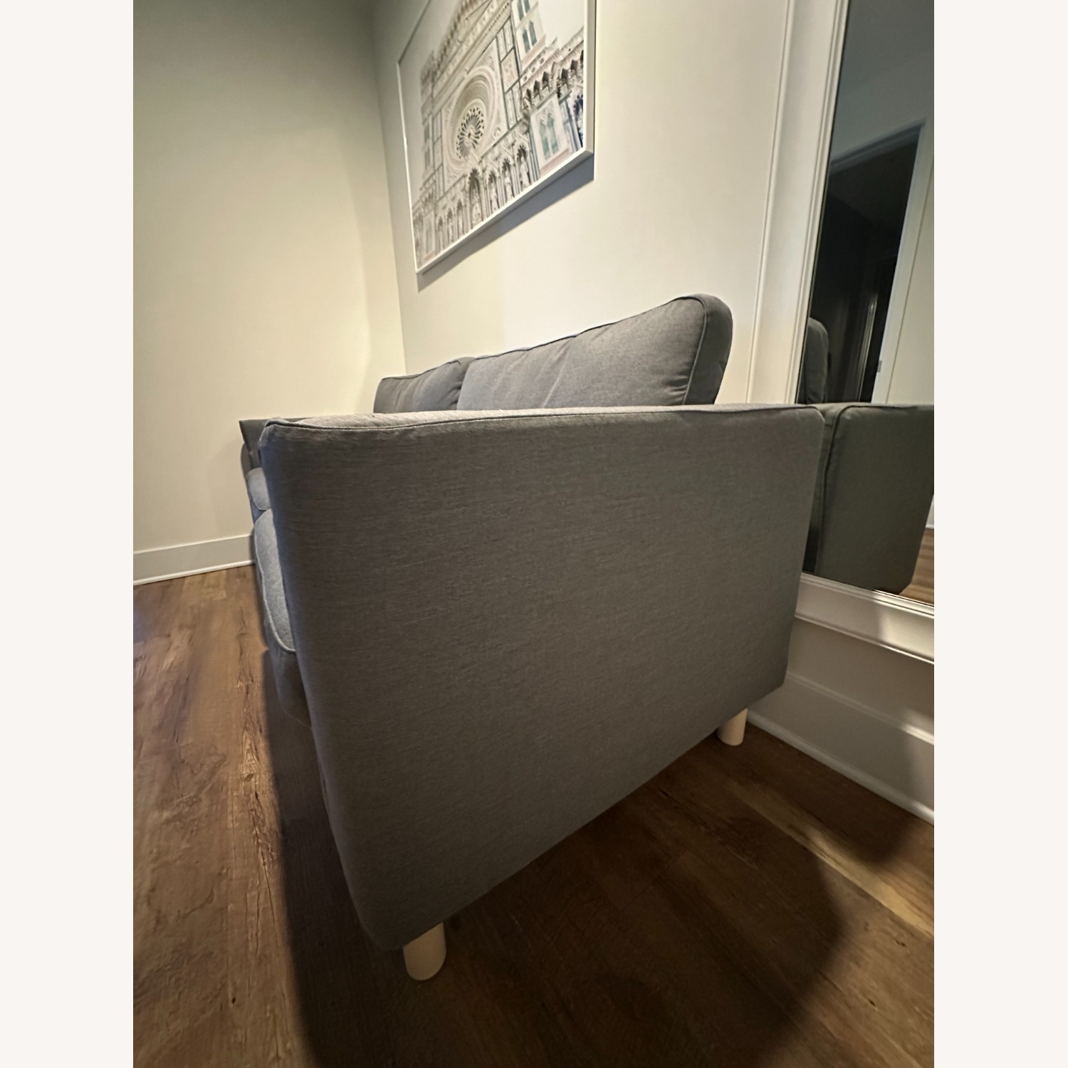 IKEA Parup Dark Gray Fabric 2 Seater Sofa - image-2