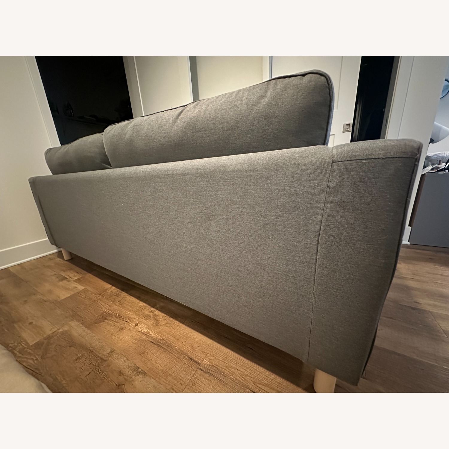 IKEA Parup Dark Gray Fabric 2 Seater Sofa - image-4