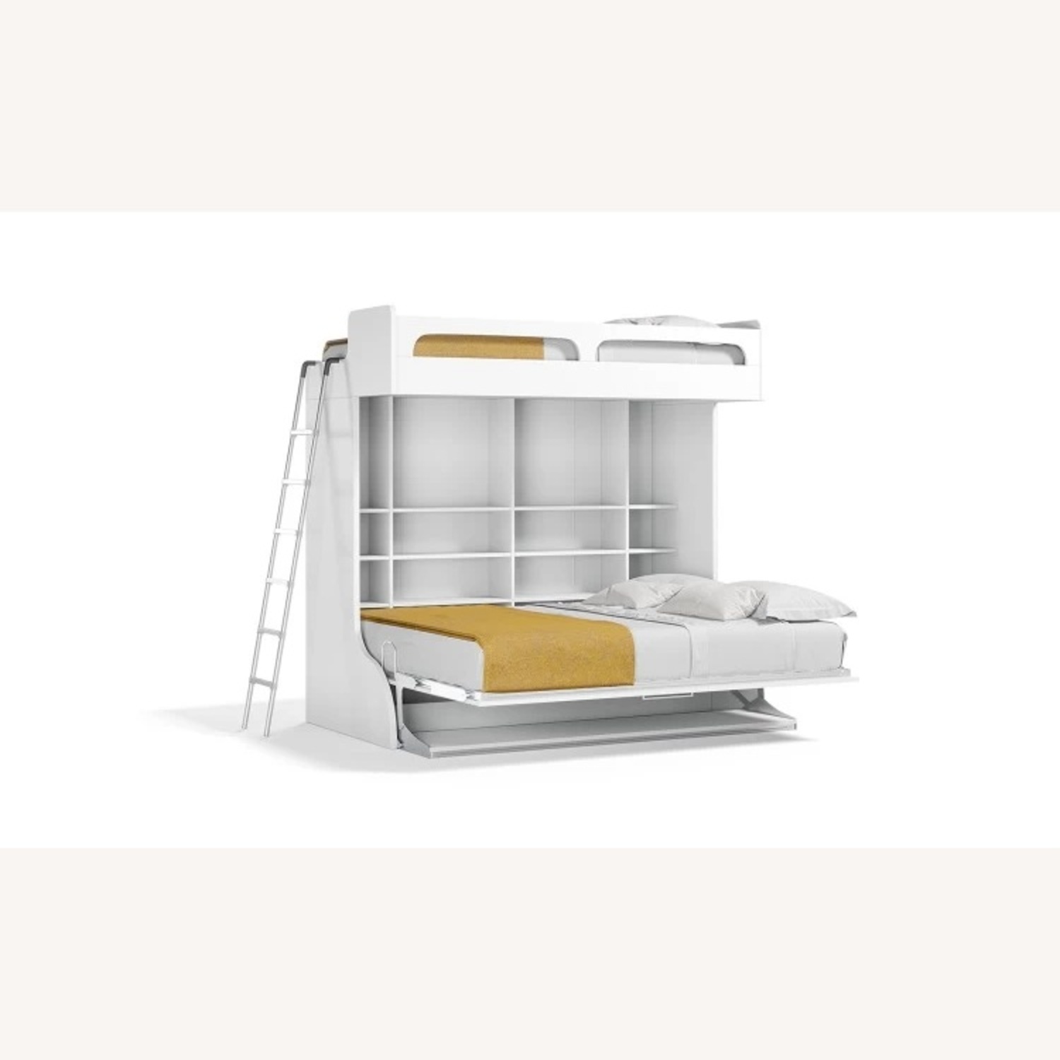 Murphy Bunk Bed with Desk - image-5