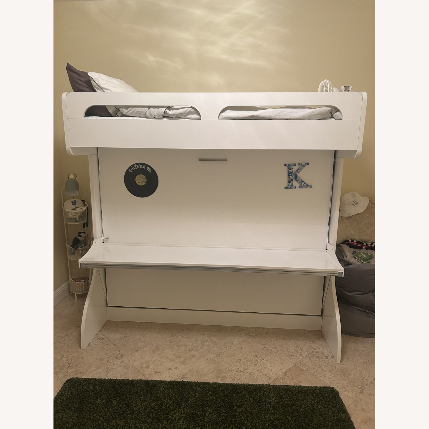 Murphy Bunk Bed with Desk - image-1