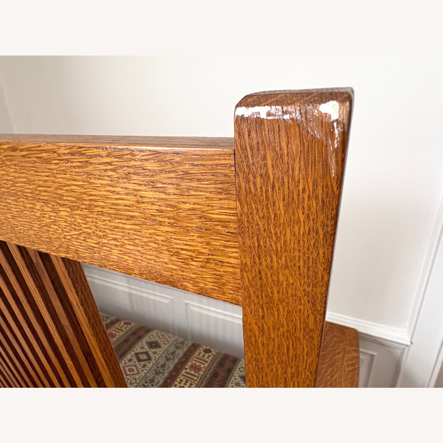 Stickley Brothers Furniture Natural Wood Bench - image-4