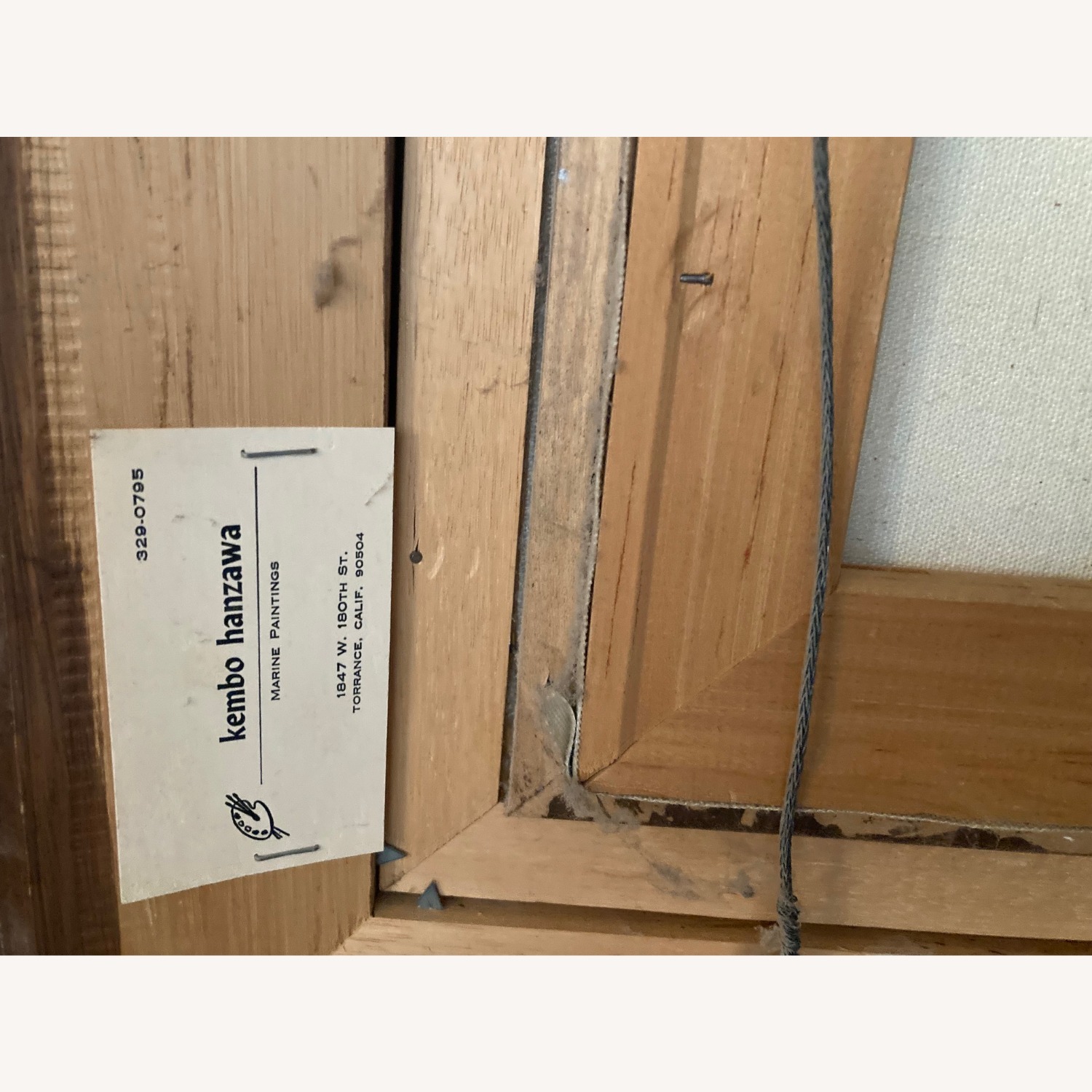 Signed Kembo Hanzawa Mid Century Oil - image-2