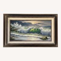 Signed Kembo Hanzawa Mid Century Oil