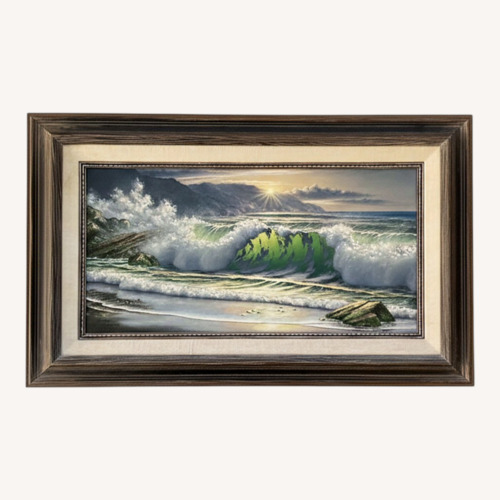 Used Signed Kembo Hanzawa Mid Century Oil for sale on AptDeco