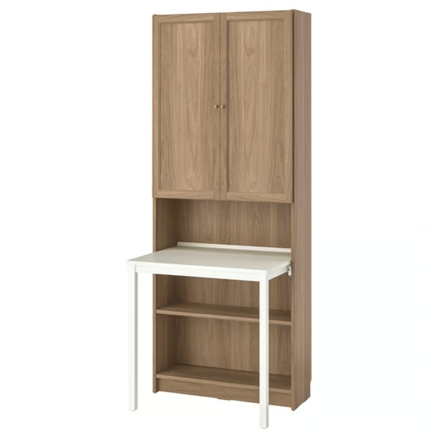 IKEA Billy/Oxberg Bookcase with Desk - image-4