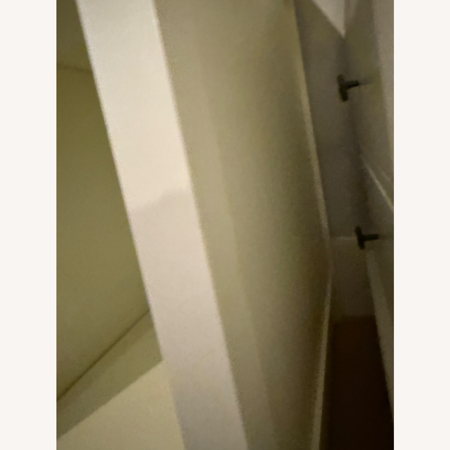 Pottery Barn Kids White Desk and Chair x 2 - image-3