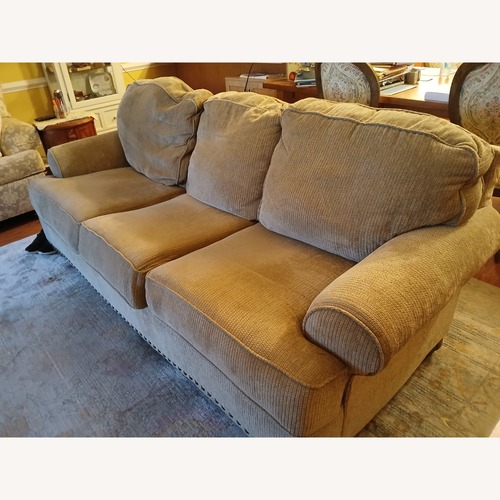 Used Ashley Furniture Light Brown 3+ Seater Sofa for sale on AptDeco