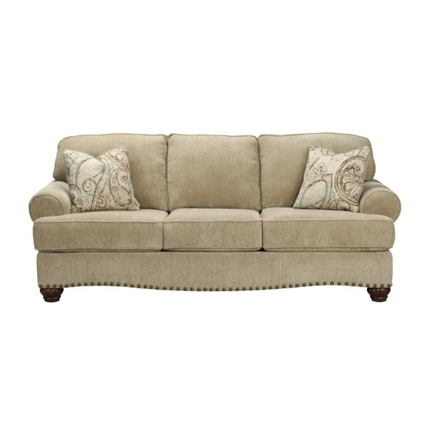 Ashley Furniture Light Brown 3+ Seater Sofa - image-4