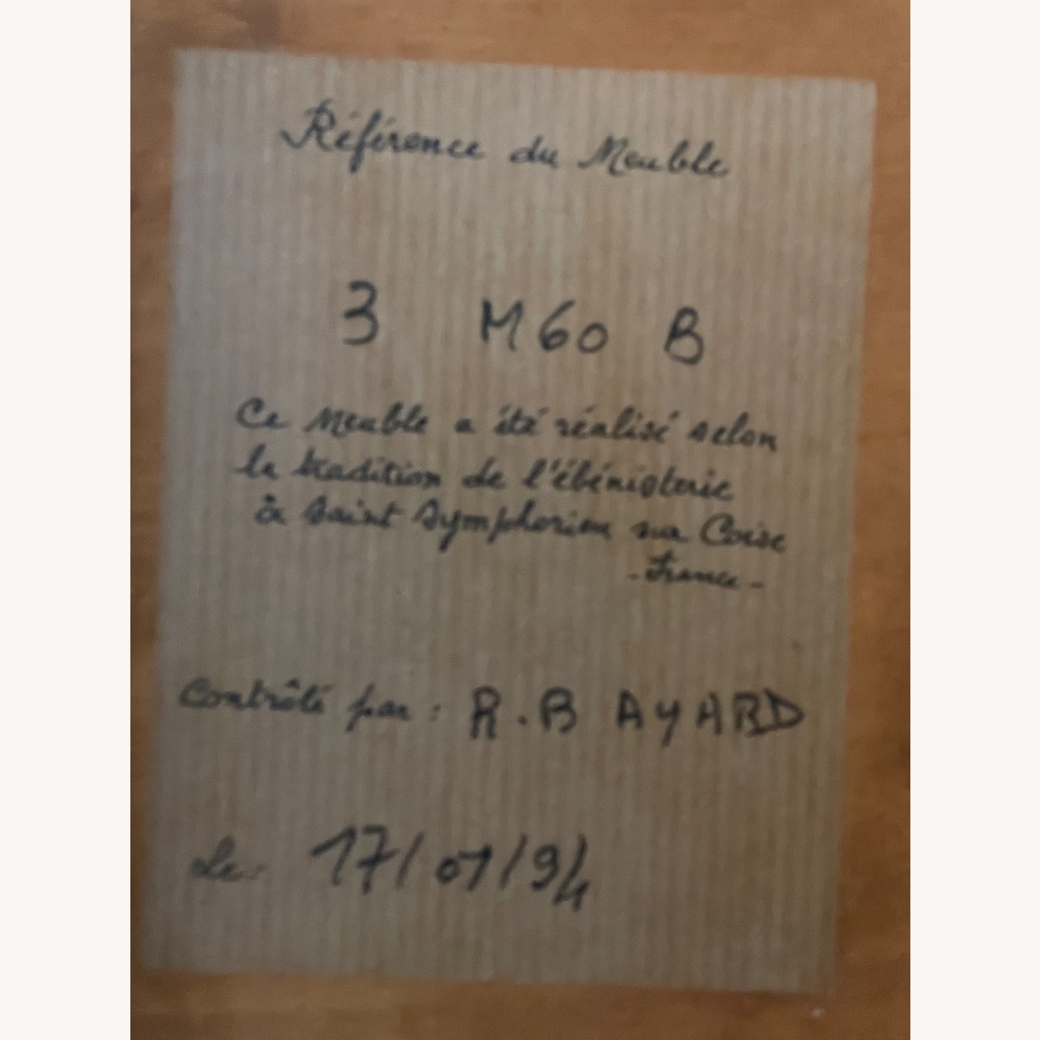 Grange Louis Philippe Cherry Wood Dresser - image-9