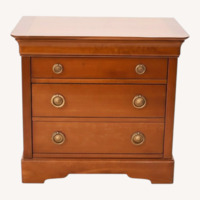 Grange Louis Philippe Cherry Wood Nightstand
