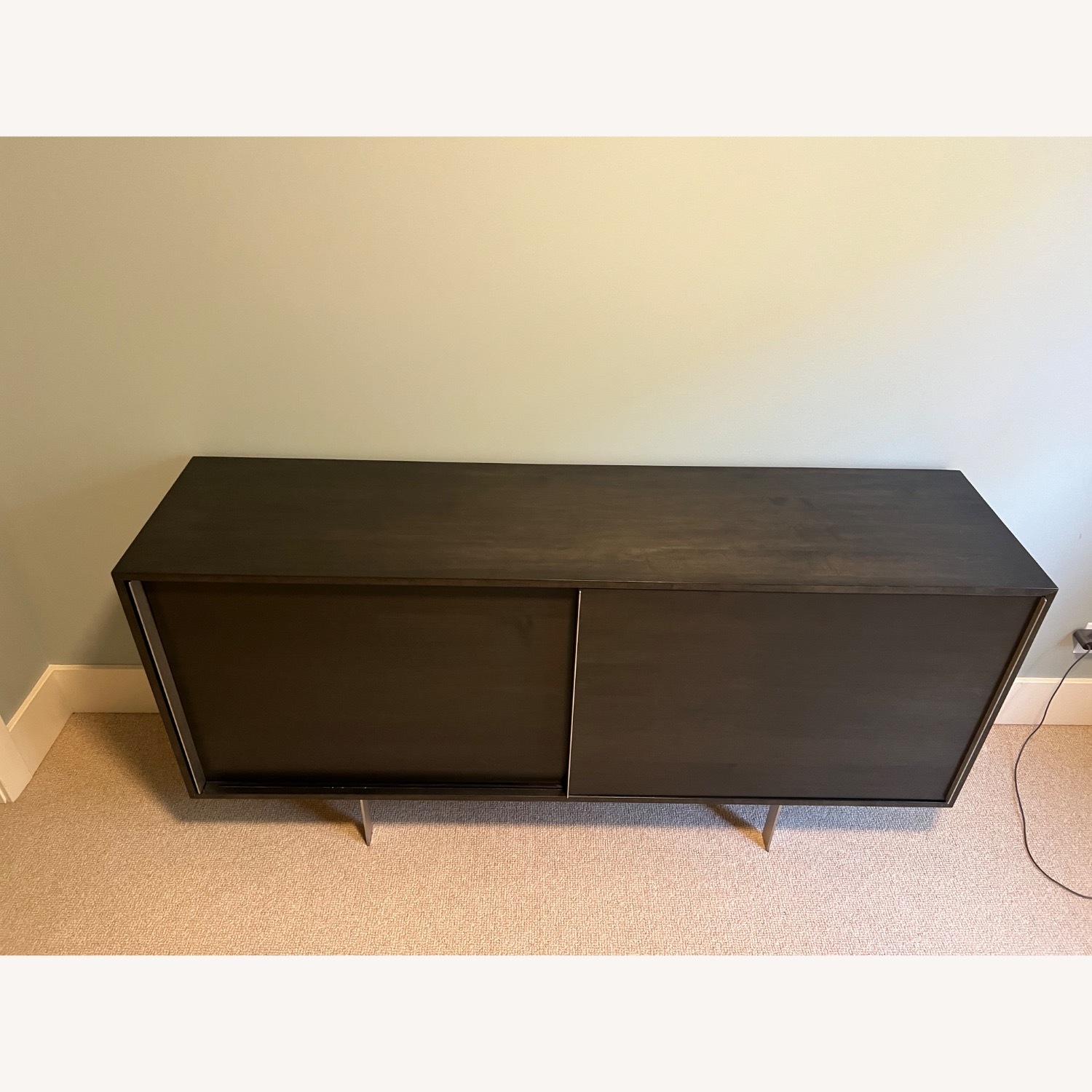 Room & Board Smith Dark Brown Wood Storage Cabinet - image-2