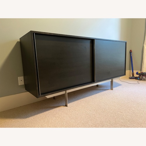 Used Room & Board Smith Dark Brown Wood Storage Cabinet for sale on AptDeco