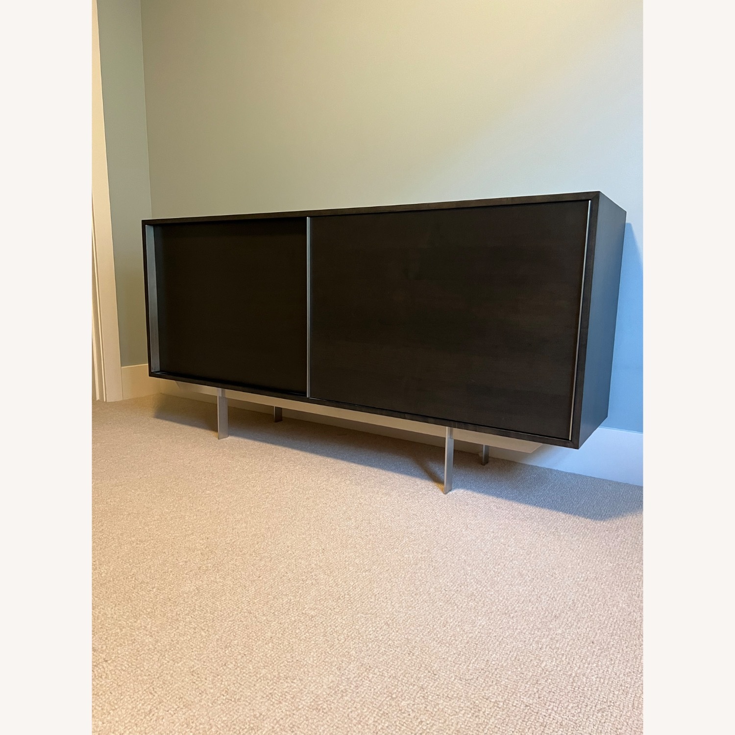 Room & Board Smith Dark Brown Wood Storage Cabinet - image-3