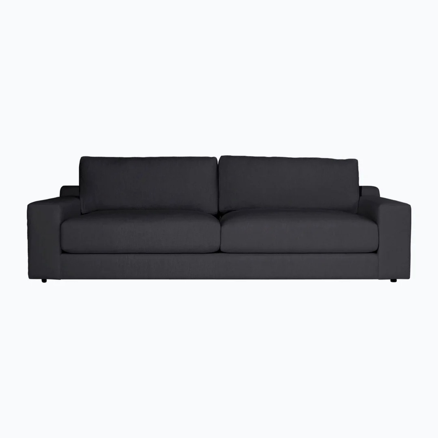 ABC Carpet and Home Cobble Hill Dark Gray Fabric Sleeper Sofa - image-7