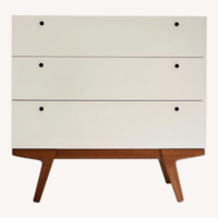 West Elm White Dresser