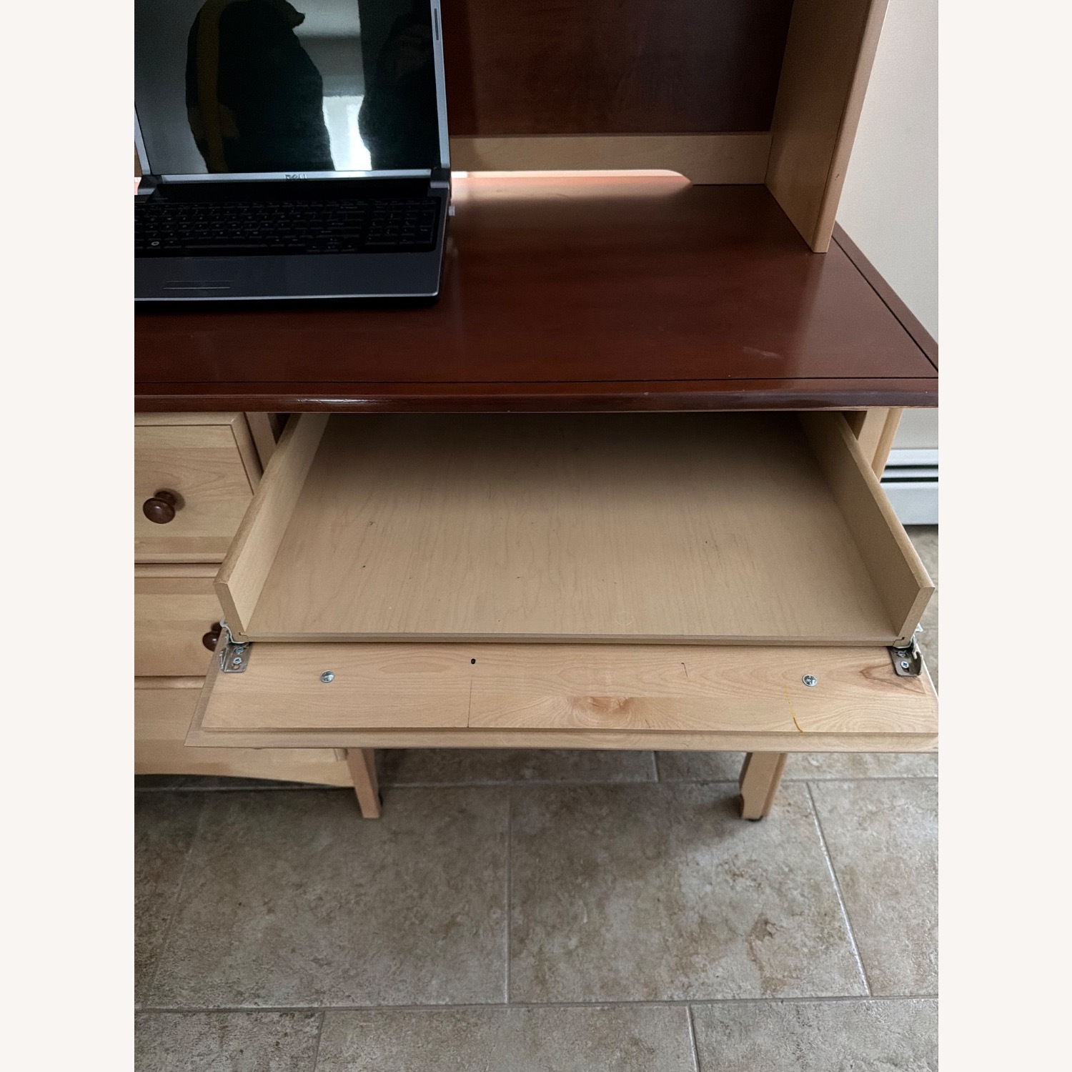 Ragazzi Solid Wood Desk with Hutch - image-3