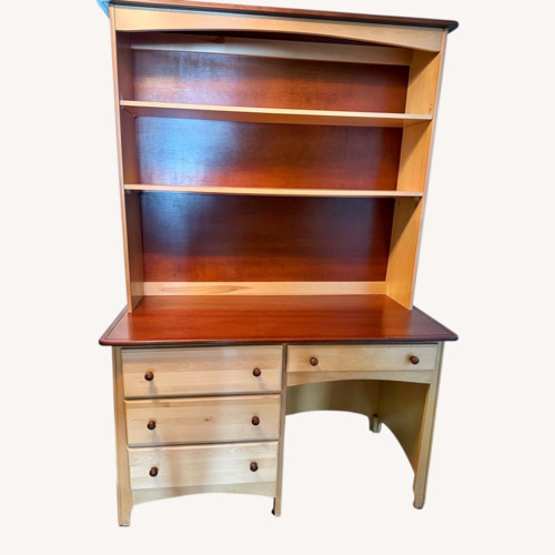 Used Ragazzi Solid Wood Desk with Hutch for sale on AptDeco
