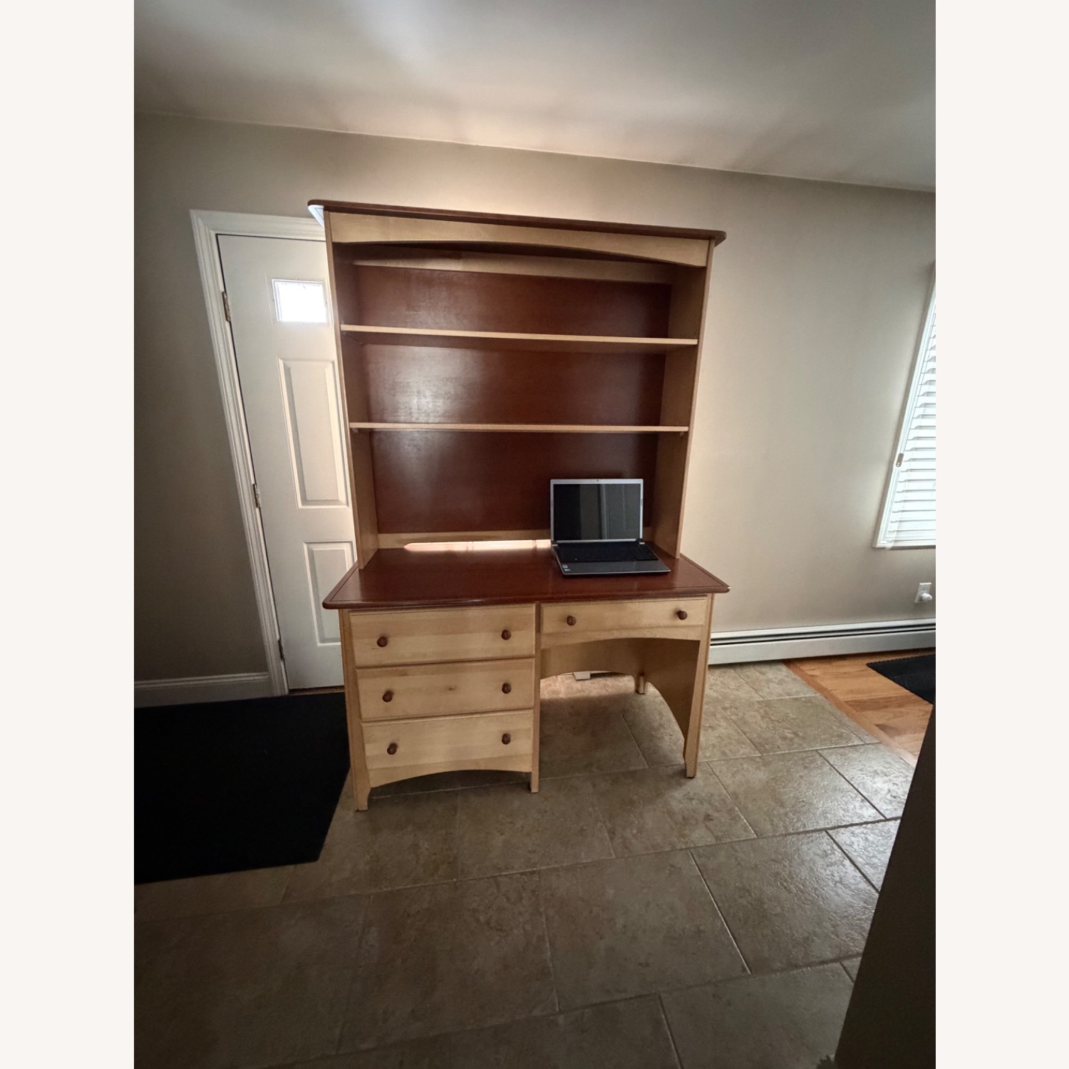 Ragazzi Solid Wood Desk with Hutch - image-2