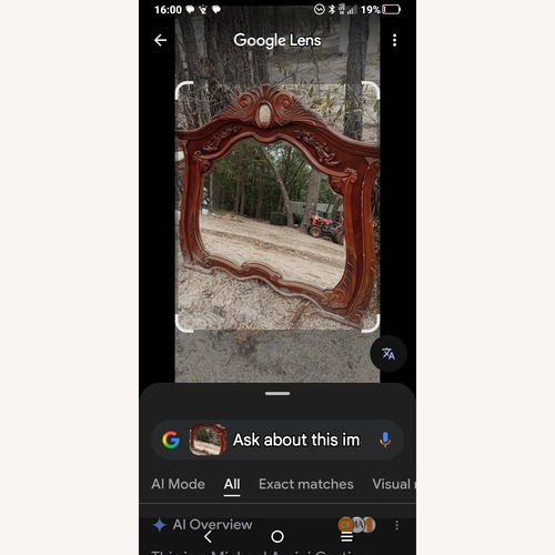 Used Cortina Dresser Mirror  for sale on AptDeco