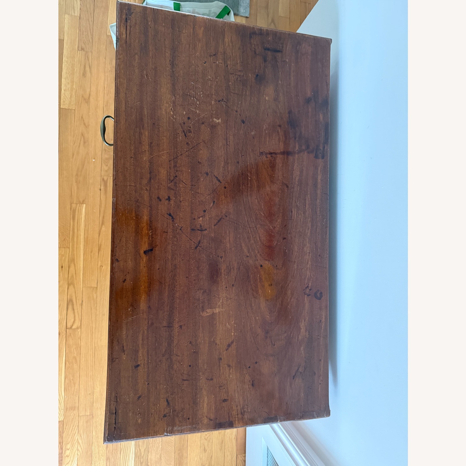 Dark Brown Wood Dresser - image-3