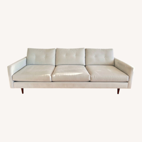 Used Blue Fabric 3+ Seater Sofa for sale on AptDeco